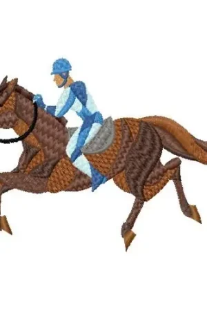 Order Now Equestrian Embroidery Design