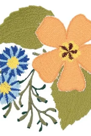 Flowers Embroidery Design Hassle-Free Returns