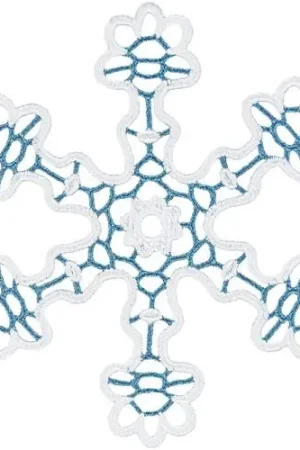 Direct From Factory Freestanding Lace Snowflakes Embroidery Design