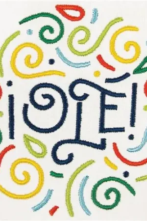 Viral ¡Ole! Embroidery Design