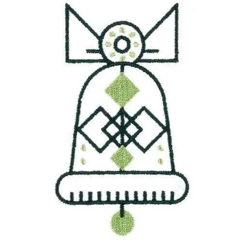 Wholesale Christmas Bell Embroidery Design