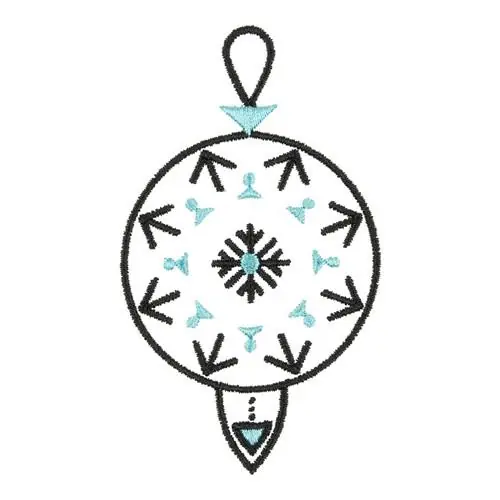 Christmas Ornament Embroidery Design Super Sale