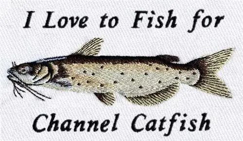 Holiday Sale Channel Catfish Embroidery Design