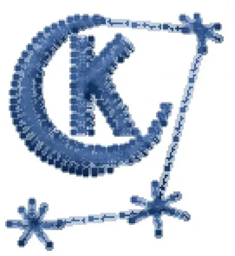 Latest Twinkle Font K Embroidery Design