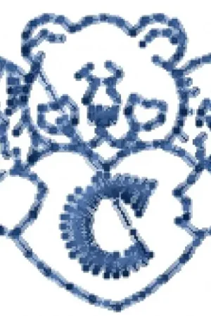 Angel Bear Font C Embroidery Design Markdown