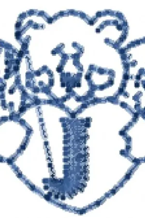 Angel Bear Font J Embroidery Design Original
