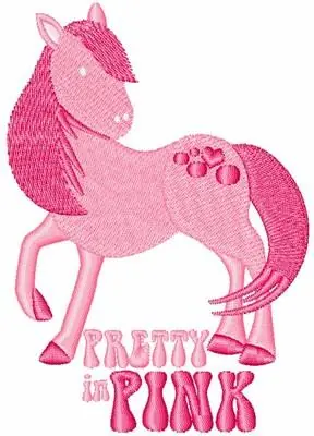 Markdown Pretty In Pink Embroidery Design