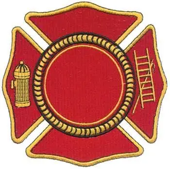 Markdown Fire Logo Embroidery Design