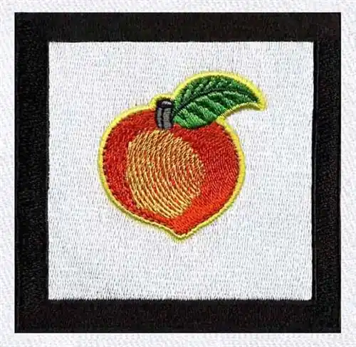 Buy Today Georgia Peach Embroidery Design