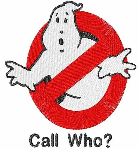 Buy Today Ghost Buster Embroidery Design
