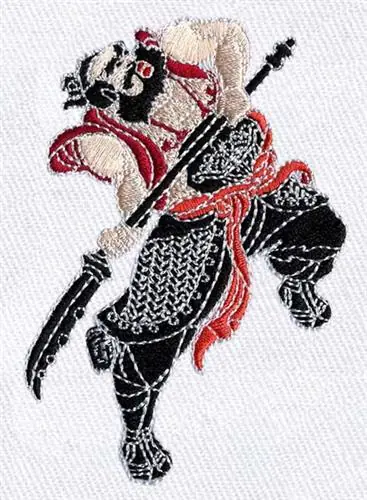 Asian Warlord Embroidery Design Low Price