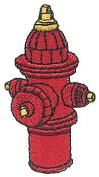 Best Choice Fire Hydrant Embroidery Design