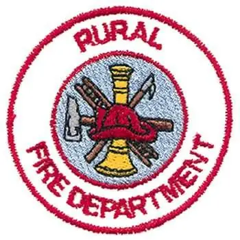 Rural Fire Department Embroidery Design Best Seller