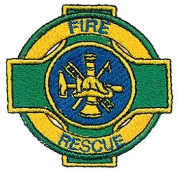 Fire Rescue Embroidery Design Warranty Included