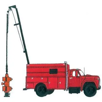 Instant Buy Workover Rig Embroidery Design