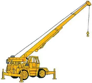 Budget Hydro-crane Embroidery Design