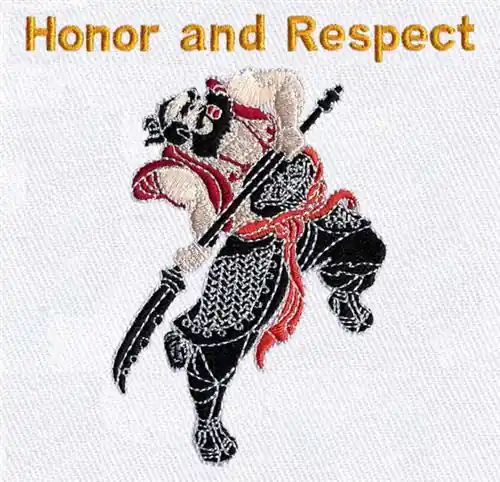 Editor’s Pick Asian Warlord Embroidery Design