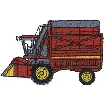 Cotton Harvester Embroidery Design Cheap