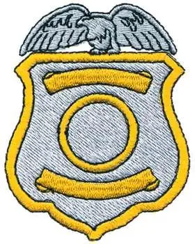 Exclusive Eagle Badge Embroidery Design