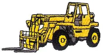 Top Rated Forklift Embroidery Design