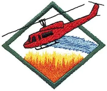 Fire Helicopter Embroidery Design Best Price