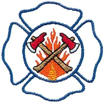 Final Sale Firefighting Logo Embroidery Design