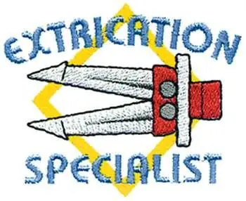 Don’t Miss Out Extrication Logo Embroidery Design