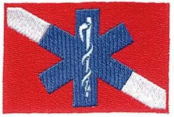 Certified Water Rescue Embroidery Design