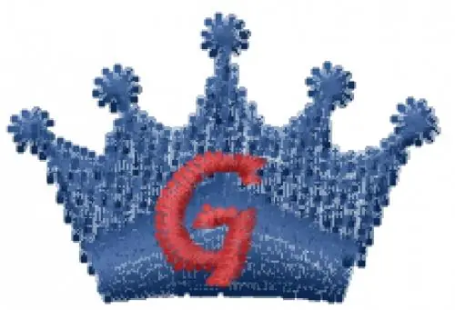 Crown Font G Embroidery Design Trusted Brand