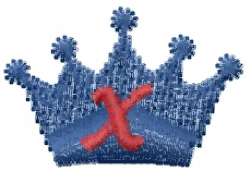 Crown Font X Embroidery Design Affordable