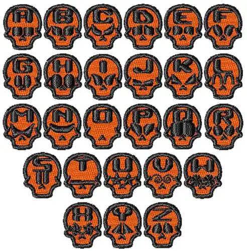 Weekend Sale Skull Capz by Bella Mia Designs on EmbroideryDesigns.com
