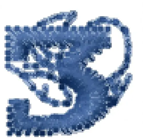 Trending Hawaiian Number 3 Embroidery Design