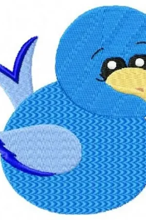 Secure Checkout Blue Bird Embroidery Design