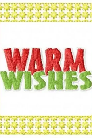 One Day Deal Lacy Warm Wishes Embroidery Design