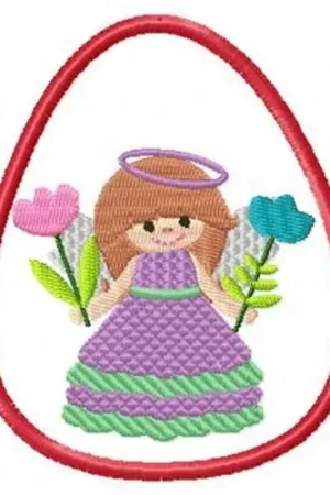Super Sale Easter Egg & Angel Embroidery Design