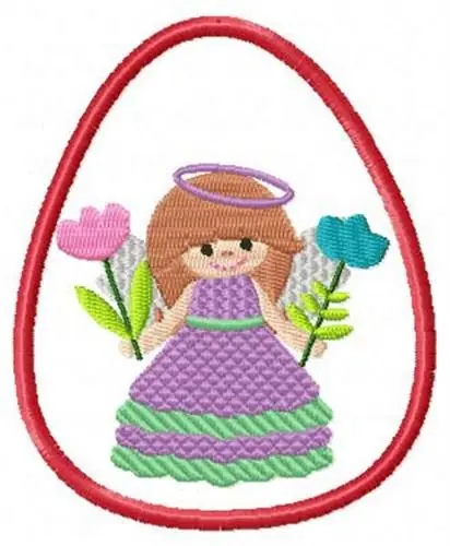 Super Sale Easter Egg & Angel Embroidery Design