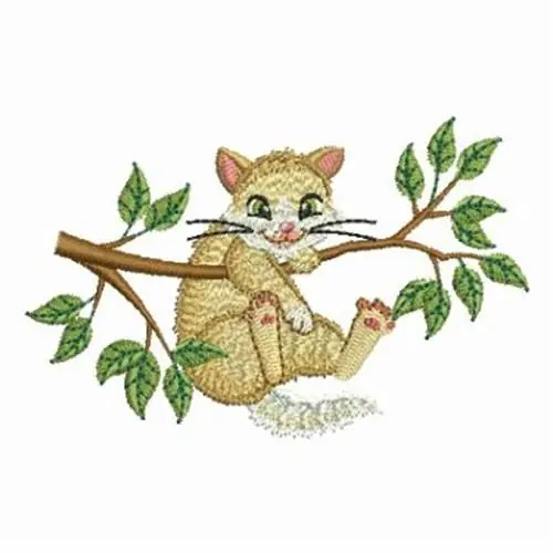 Best Seller Swinging On Limb Embroidery Design