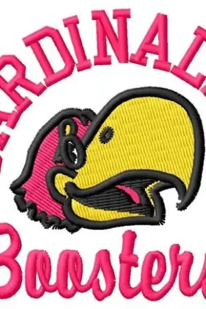Best Choice Cardinals Boosters Embroidery Design