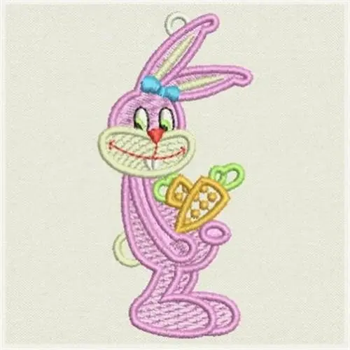 Affordable FSL Bunnies Embroidery Design