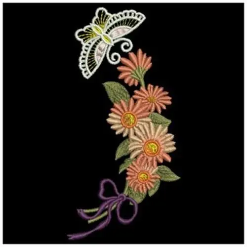 Best Seller Daisy Delights Embroidery Design