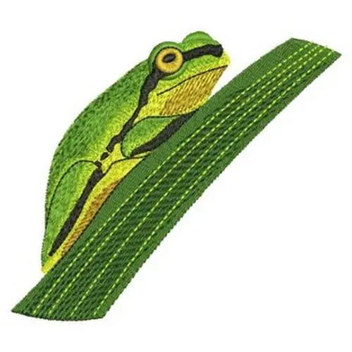 Best Choice Frog Embroidery Design