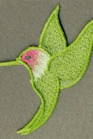 Best Seller FSL Hummingbird Embroidery Design