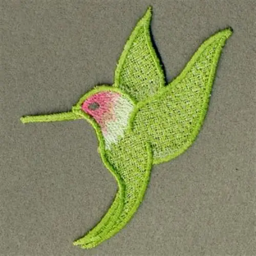Best Seller FSL Hummingbird Embroidery Design