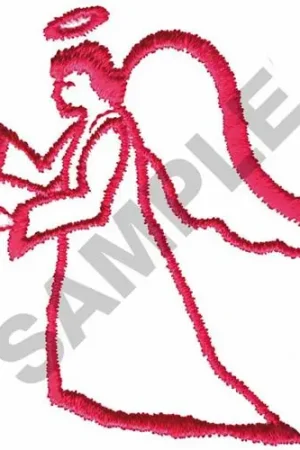 ANGEL Embroidery Design Express Delivery