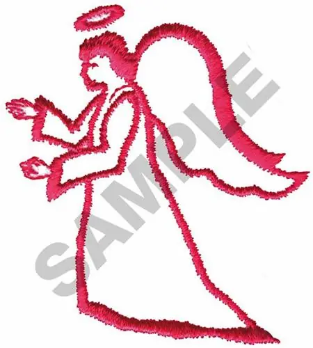ANGEL Embroidery Design Express Delivery