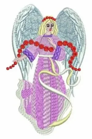 Angels of Love Embroidery Design Editor’s Pick