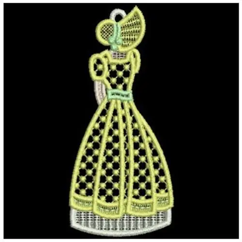 Budget FSL Victorian Belles Embroidery Design