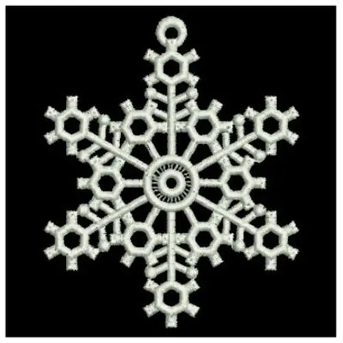 FSL Snowflake Decoration Embroidery Design Budget