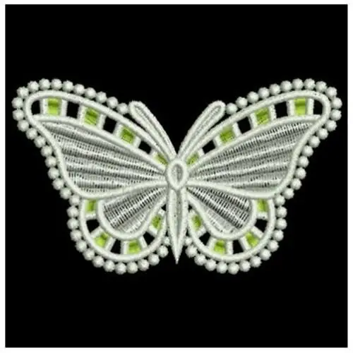 FSL Delicate Butterfly Embroidery Design Place Order