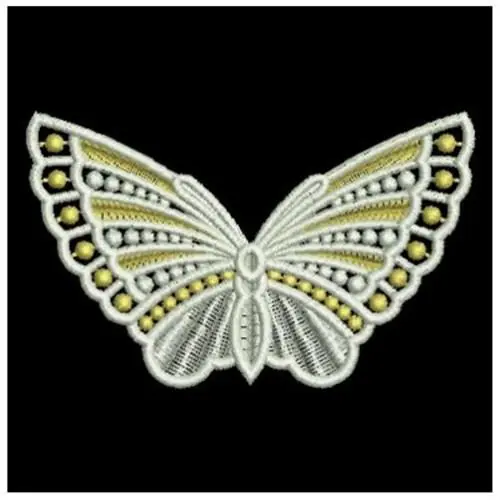 FSL Delicate Butterfly Embroidery Design Direct From Manufacturer